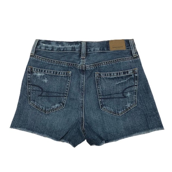 American Eagle Jean shorts with flower detailing - Picture 2 of 4